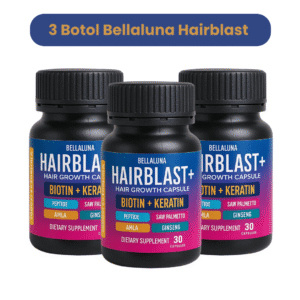 3-Botol Bellaluna Hairblast